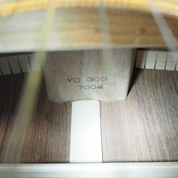 実際に弊社で買取させて頂いた★S.YAIRI/S.ヤイリ YD-303/YD303 アコースティックギター/アコギ ジャパンビンテージ ハードケース付きの画像 4枚目