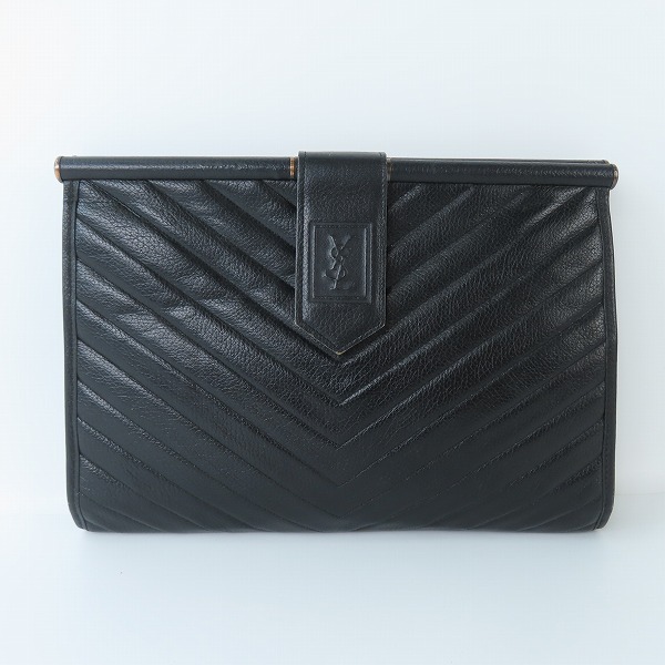 実際に弊社で買取させて頂いたYVES SAINT LAURENT/イヴサンローラン YSL セカンドバッグ クラッチバッグ