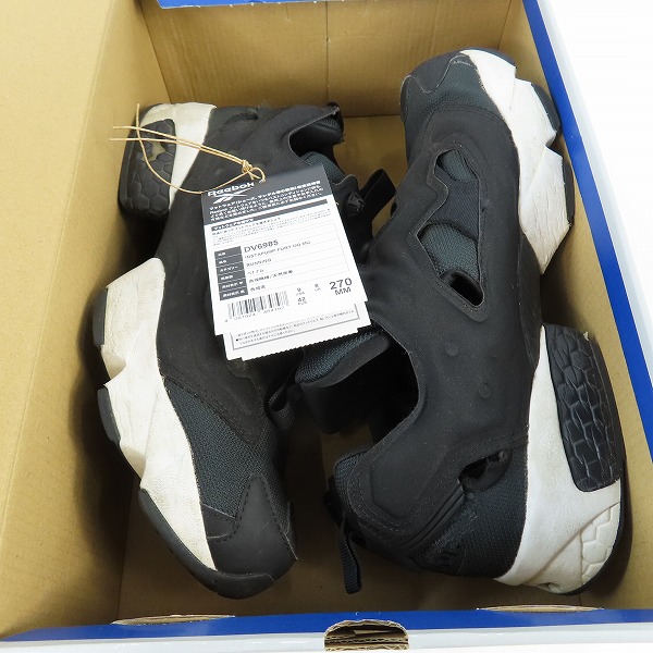 実際に弊社で買取させて頂いたReebok/リーボック INSTAPUMP FURY OG インスタ ポンプフューリー シューズ スニーカー DV6985/27の画像 8枚目