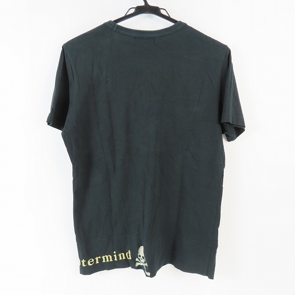 実際に弊社で買取させて頂いたmastermind JAPAN/マスターマインドジャパン ラメスカル刺繍半袖Tシャツ MC2-TS50-035/Mの画像 1枚目