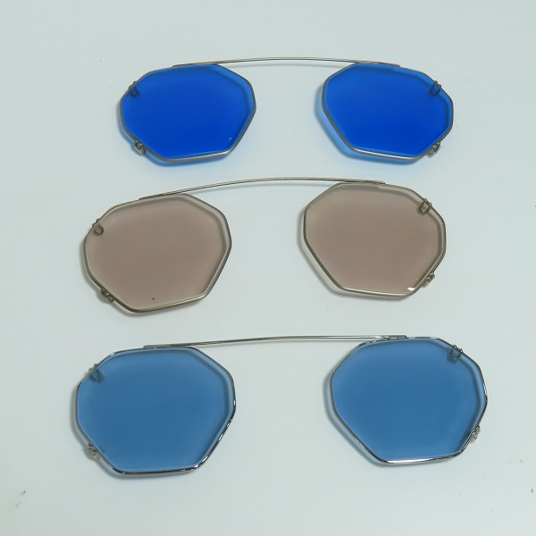 実際に弊社で買取させて頂いたLunor/ルノア クリップオンサングラス メガネフレーム/眼鏡 アイウェアの画像 8枚目