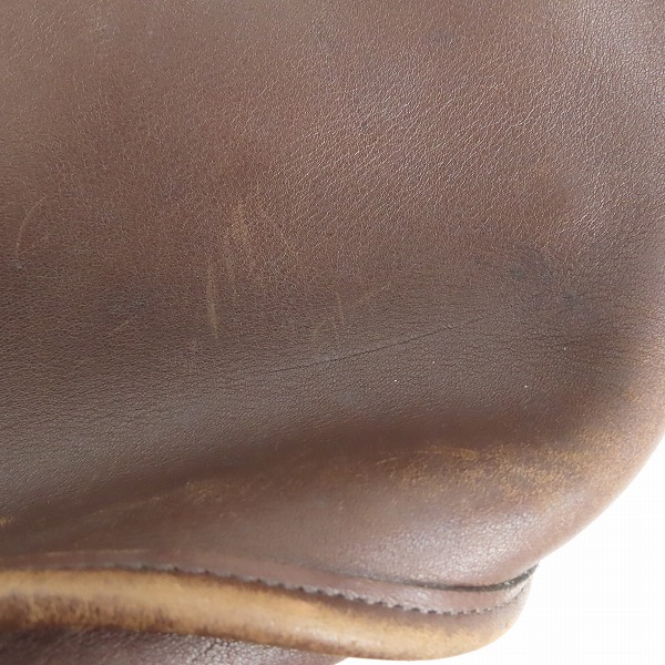 実際に弊社で買取させて頂いたCOACH/コーチ オールドコーチ カウハイドレザーショルダーバッグ 9085の画像 7枚目