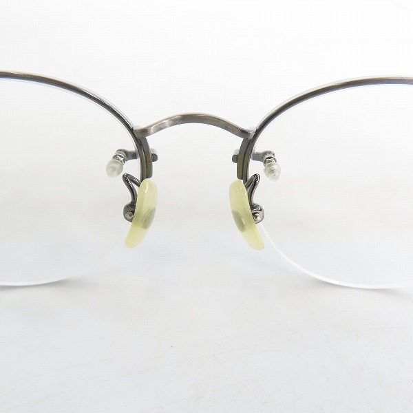 実際に弊社で買取させて頂いた999.9/フォーナインズ メガネフレーム アイウェア O-15Tの画像 3枚目