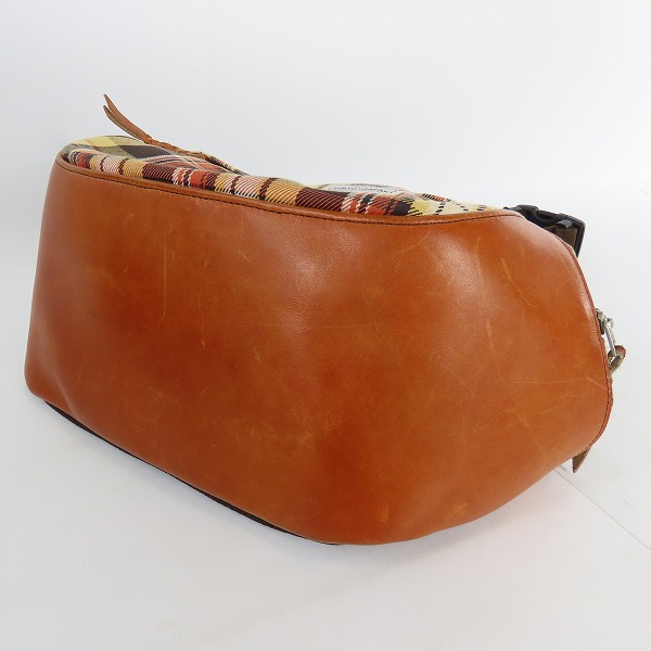 実際に弊社で買取させて頂いたPORTER×ESSENTIAL DESIGNS/ポーター×エッセンシャルデザインズ チェック柄 ショルダーバッグの画像 3枚目