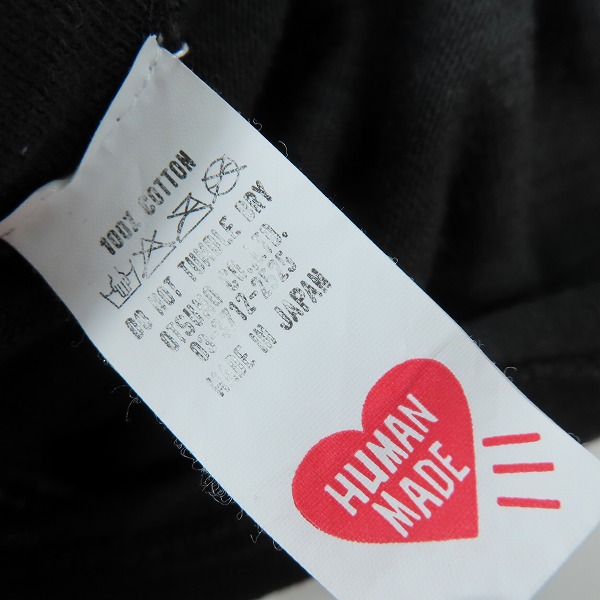 実際に弊社で買取させて頂いたHUMAN MADE × KAWS/ ヒューマンメイド×カウズ GRAPHIC Tシャツ/Lの画像 3枚目