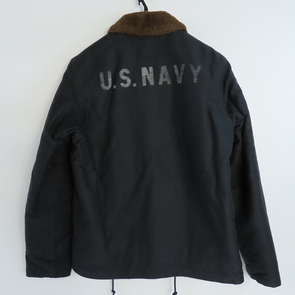 実際に弊社で買取させて頂いたTHE REAL McCOY'S/ザリアルマッコイズ N-1 デッキジャケット NXss 23615 36の画像 1枚目