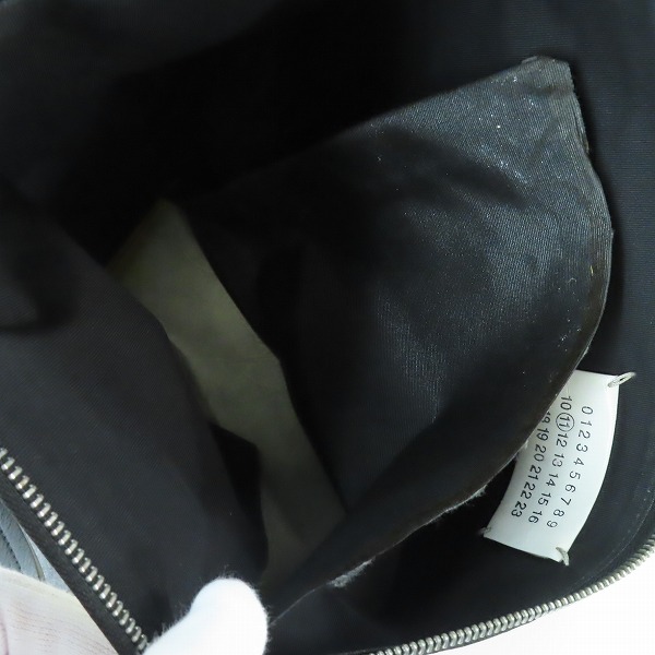実際に弊社で買取させて頂いたMaison Martin Margiela/メゾンマルタンマルジェラ レザークラッチバッグの画像 8枚目