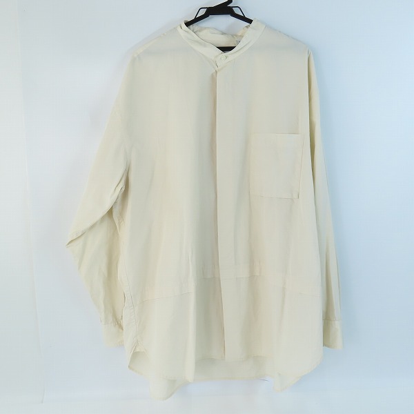 実際に弊社で買取させて頂いた+J/プラスジェイ UNIQLO×JIL SANDER スーピマコットンオーバーサイズシャツ 331-436114/3XL