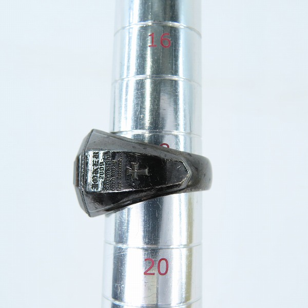 実際に弊社で買取させて頂いたDEAL DESIGN/ディールデザイン JOKER/ジョーカー リング 19号の画像 7枚目