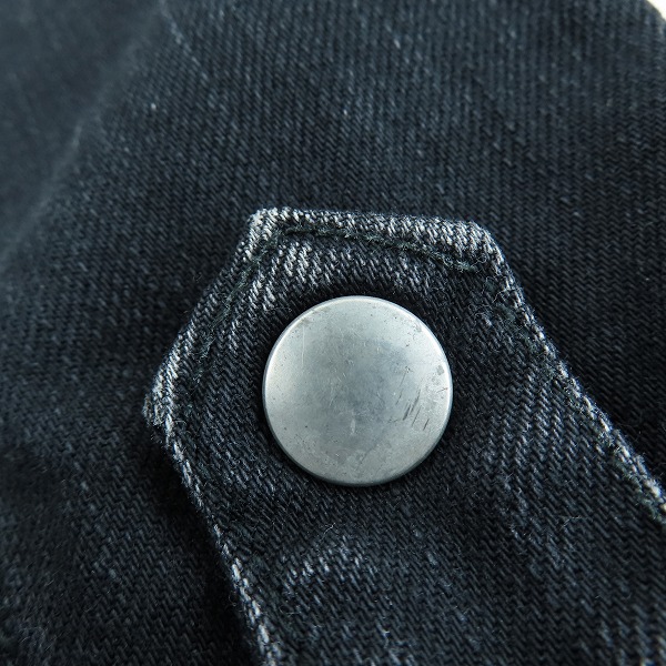 実際に弊社で買取させて頂いたNO ID. /NO ID. /ノーアイディジップアップ ノーカラーデニムジャケット/1の画像 7枚目
