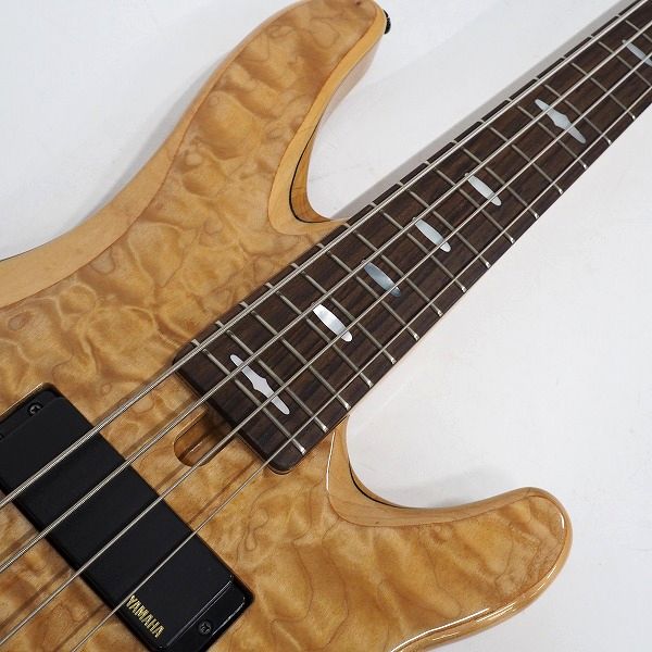 実際に弊社で買取させて頂いた★YAMAHA/ヤマハ TRB1004J NT アクティブ 4弦エレキベース ナチュラル 24F 5ピースネック ギグケース付の画像 4枚目