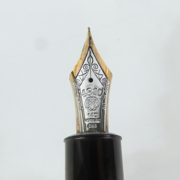 実際に弊社で買取させて頂いたMONTBLANC/モンブラン マイスターシュテュック 149 万年筆 ペン先 14C-585 4810の画像 5枚目