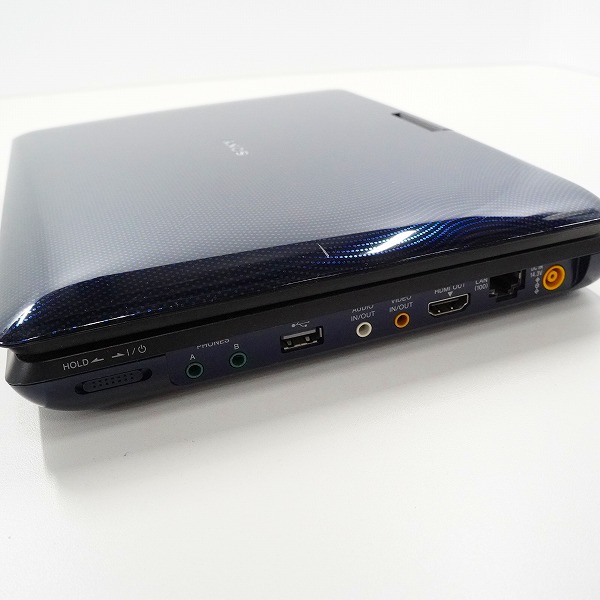 実際に弊社で買取させて頂いたSONY/ソニー BDP-SX1 2012年製 ポータブル ブルーレイ ディスク プレーヤー DVD プレーヤー 動作確認済みの画像 5枚目