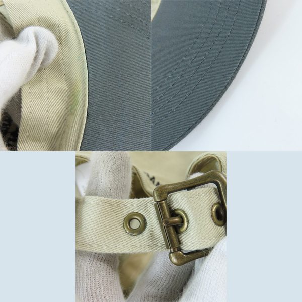 実際に弊社で買取させて頂いたWTAPS/ダブルタップス コットンツイル ロゴ刺繍 キャップ 211HCDT-HT06/00の画像 9枚目