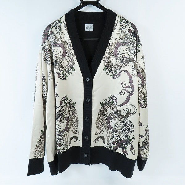 実際に弊社で買取させて頂いた【未使用】glamb/グラム Orient Reversible Cardigan オリエントリバーシブルカーディガン GB0423-KNT10/S