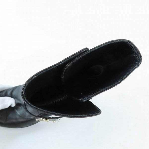 実際に弊社で買取させて頂いた【ジャンク】Louis Vuitton/ルイヴィトン ヒールブーツ/38.5の画像 3枚目