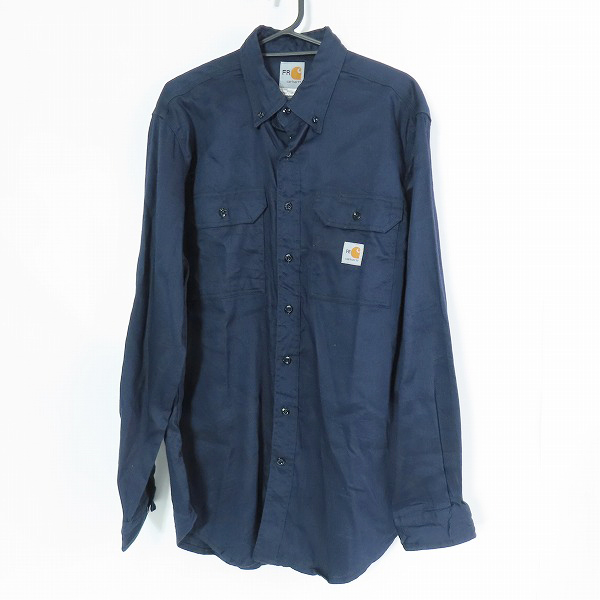 実際に弊社で買取させて頂いたCARHARTT/カーハート ワークシャツ ネイビー M 