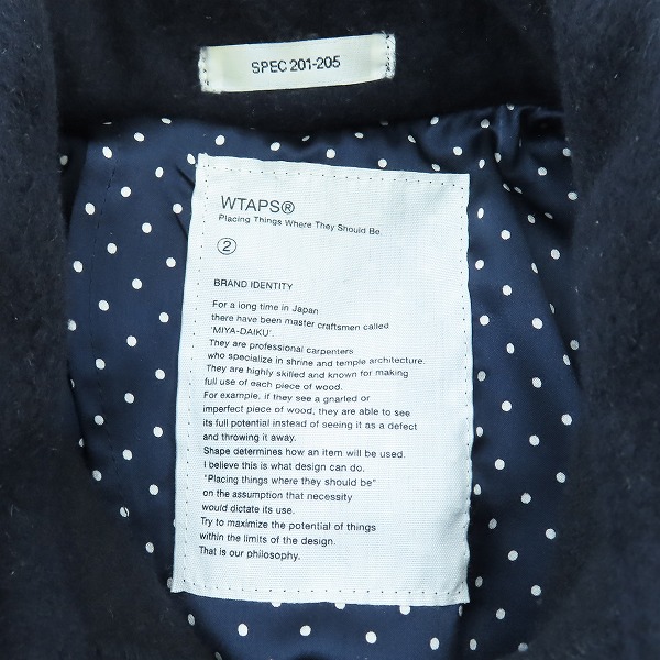 実際に弊社で買取させて頂いたWTAPS/ダブルタップス WAY OF LIFE 長袖 112GWDT-SHM07 2の画像 2枚目