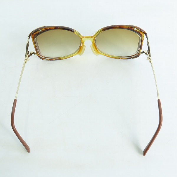 実際に弊社で買取させて頂いたChristian Dior/クリスチャンディオール 度入り サングラス/メガネフレーム 2643Aの画像 2枚目