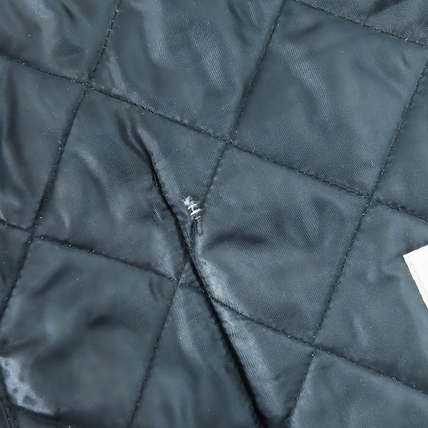 実際に弊社で買取させて頂いたuniform experiment/ユニフォームエクスペリメント 19AW/QUILTING HOODED COAT/キルティング コート UE-192009/2の画像 6枚目