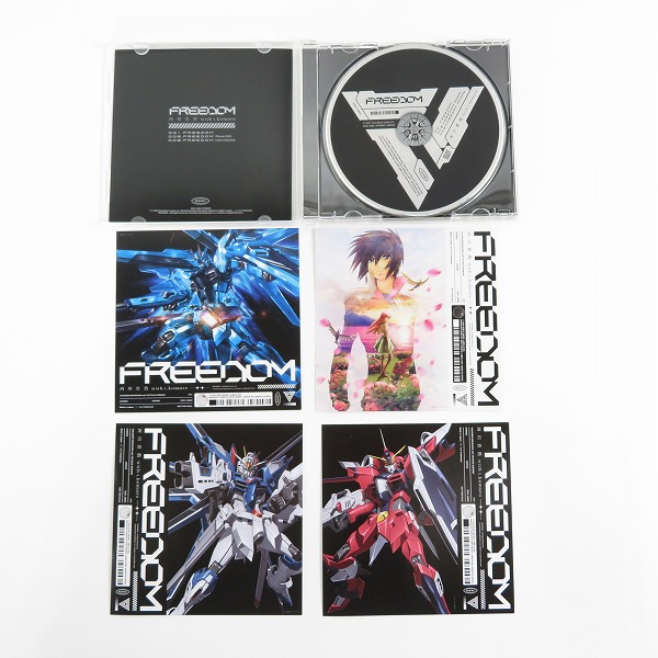 実際に弊社で買取させて頂いた【未組立含】西川貴教 with t.komuro FREEDOM 完全生産限定盤 CD + HG 1/144 フリーダムガンダム ポラライズドクリア/SEEDの画像 5枚目