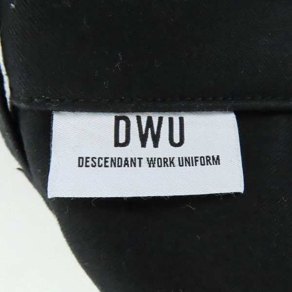 実際に弊社で買取させて頂いたDESCENDANT/ディセンダント Straight ワークパンツ ブラック/2の画像 7枚目