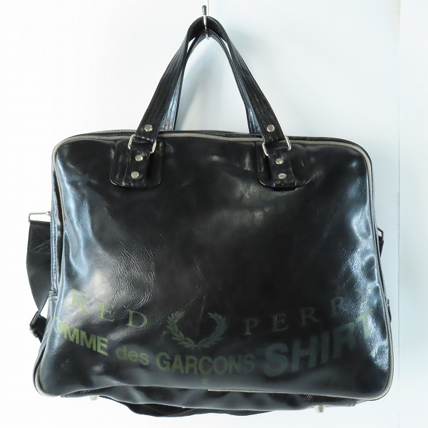 実際に弊社で買取させて頂いたCOMME des GARCONS SHIRT × FRED PERRY/コムデギャルソンシャツ×フレッドペリー 2way ボストンバック S16309/2460