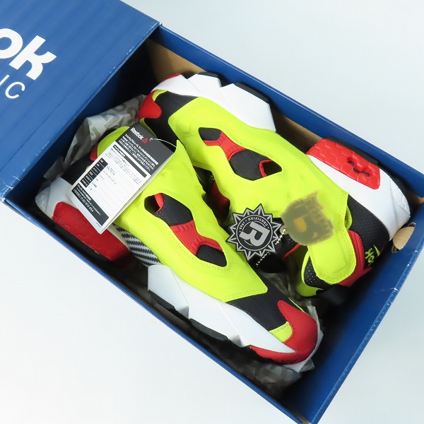 実際に弊社で買取させて頂いたReebok/リーボック INSTA PUMP FURY/インスタポンプフューリー 20周年限定 復刻 スニーカー V47514 28の画像 8枚目