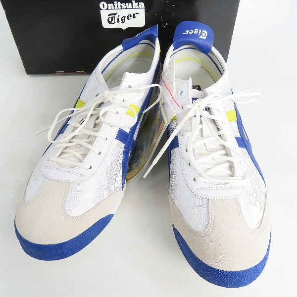 実際に弊社で買取させて頂いた【未使用】Onitsuka Tiger/オニツカタイガー×STREET FIGHTER/ストリートファイター/スニーカー ホワイト 1183A547-100/27.5
