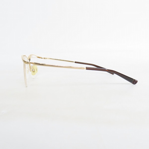 実際に弊社で買取させて頂いた999.9/フォーナインズ メガネフレーム アイウェア S-846Tの画像 1枚目