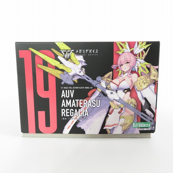 実際に弊社で買取させて頂いた【未組立】KOTOBUKIYA/コトブキヤ メガミデバイス 1/1 皇巫 アマテラス レガリア/プラモデルの画像 5枚目