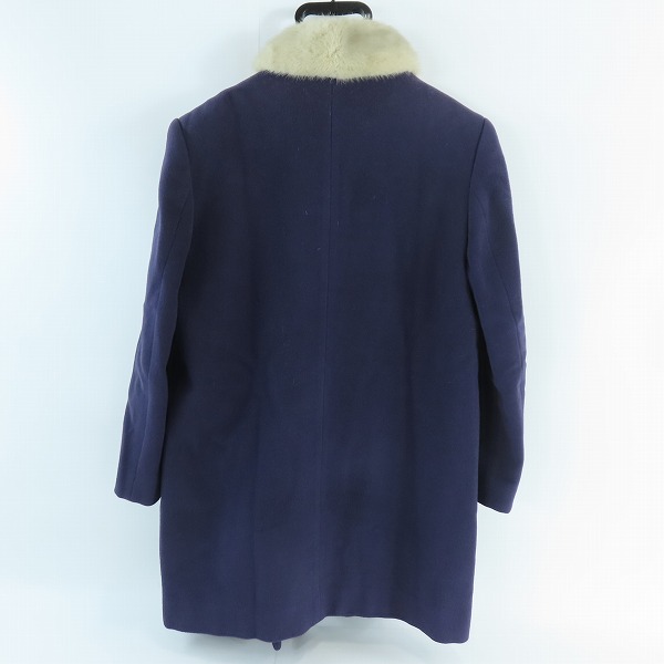 実際に弊社で買取させて頂いたBURBERRYS/バーバリーズ ミンクファー ウールコート /FN040-762/9AB2の画像 1枚目