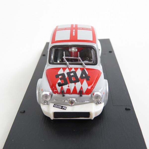 実際に弊社で買取させて頂いたbrumm/ブルム 1/43 FIAT ABART 1000 berlina TRENTO BONDONE 1971 ＃384/フィアット アバルト ミニカーの画像 2枚目
