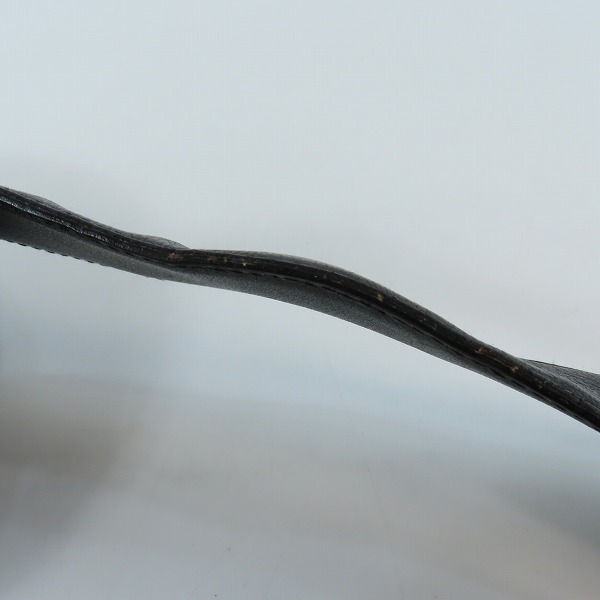 実際に弊社で買取させて頂いたYves Saint Laurent/イブサンローラン YSLロゴバックル レザーベルトの画像 4枚目