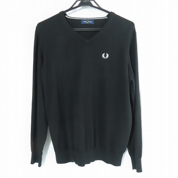 実際に弊社で買取させて頂いたFRED PERRY/フレッドペリー Vネックニット K8522/XL