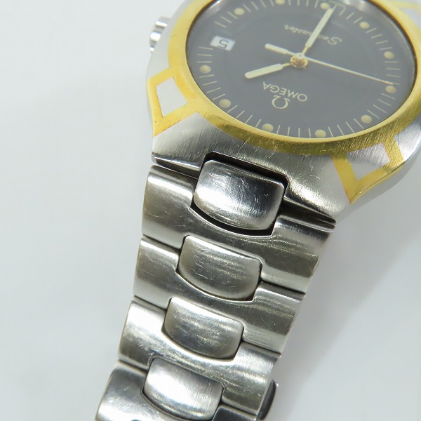 実際に弊社で買取させて頂いたOMEGA/オメガ SEAMASTER/シーマスター ポラリス/デイデイト【動作未確認】の画像 6枚目