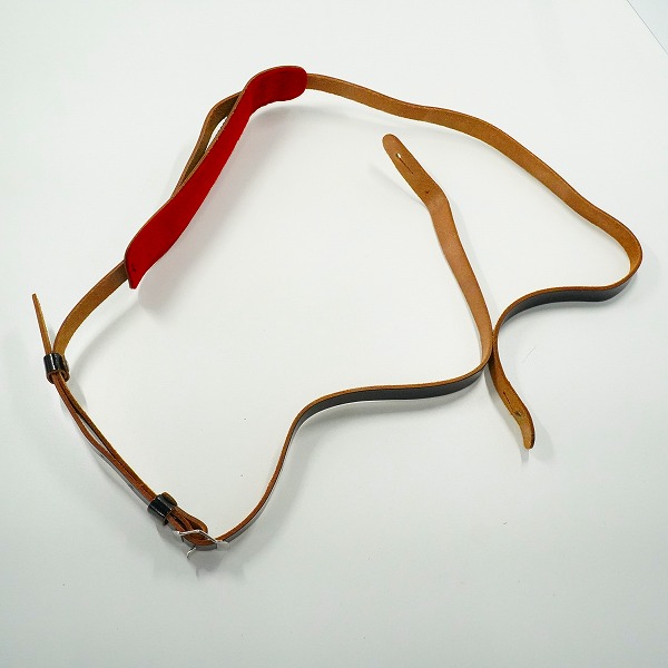 実際に弊社で買取させて頂いたFERNANDES/フェルナンデス レザーストラップ ギターストラップ ベースストラップ ブラック系の画像 1枚目