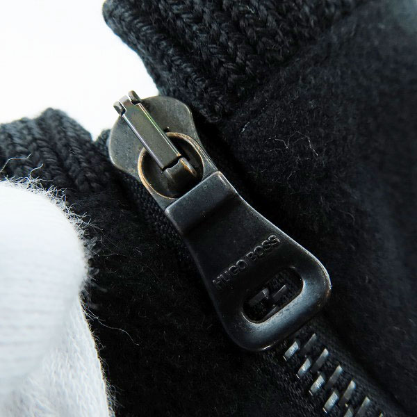 実際に弊社で買取させて頂いたHUGO BOSS/ヒューゴボス ウール/カシミヤ混 ジャケット 50の画像 6枚目