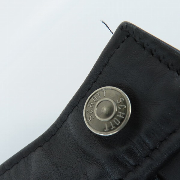 実際に弊社で買取させて頂いたSchott/ショット レザーパンツ 5017-01/34の画像 6枚目