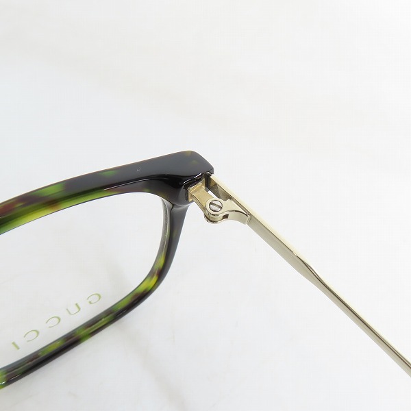 実際に弊社で買取させて頂いたGUCCI/グッチ メガネフレーム アイウェア GG0324OJ-002の画像 4枚目