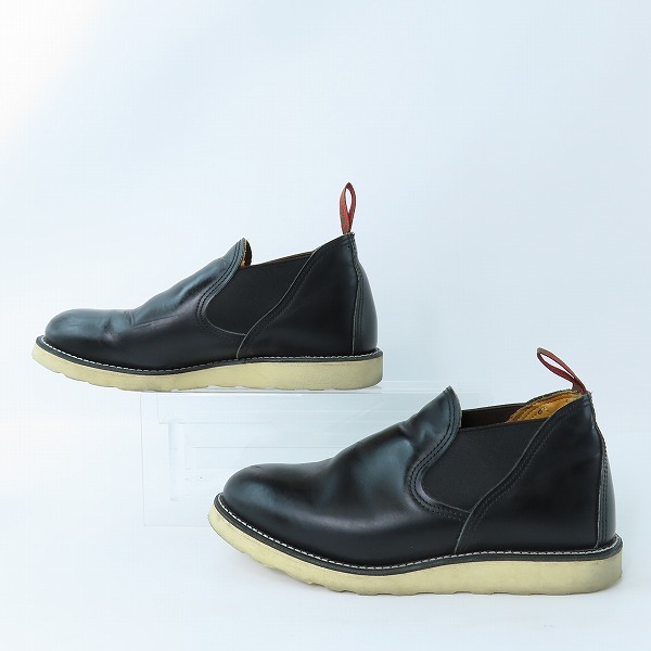 実際に弊社で買取させて頂いたRED WING/レッドウィング ロメオ サイドゴアブーツ 8142 9Eの画像 3枚目