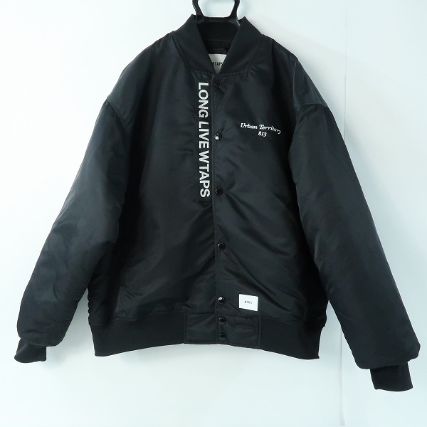 実際に弊社で買取させて頂いたWTAPS/ダブルタップス TEAM / JACKET / NYLON. TWILL. UT813 チームジャケット 222TQDT-JKM01/02