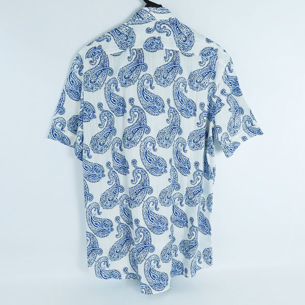 実際に弊社で買取させて頂いたETRO/エトロ  ペイズリー柄 半袖シャツ/44の画像 1枚目