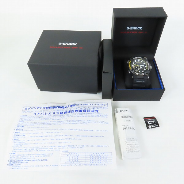 実際に弊社で買取させて頂いたG-SHOCK/Gショック FROGMAN/フロッグマン Bluetooth ソーラー電波時計 GWF-A1000-1AJF　の画像 9枚目