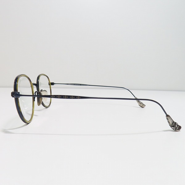 実際に弊社で買取させて頂いたCHROME HEARTS/クロムハーツ BONE PRONE IV CHプラス 眼鏡フレーム/アイウェアの画像 1枚目