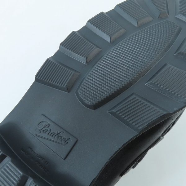 実際に弊社で買取させて頂いたParaboot/パラブーツ REIMS/ランス ブラック 96677/8の画像 8枚目