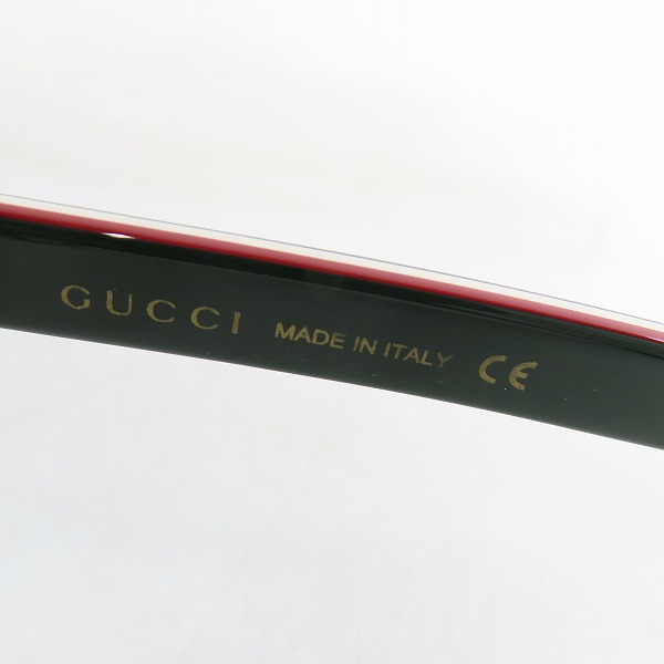 実際に弊社で買取させて頂いたGUCCI/グッチ メガネフレーム アイウェア GG0272O-006の画像 5枚目