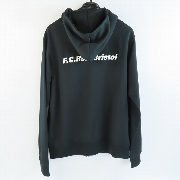 実際に弊社で買取させて頂いたF.C.Real Bristol/F.C.レアルブリストル TRAINING BASIC HOODIE ジップアップ パーカー FCRB-192015/Lの画像 1枚目