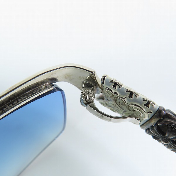 実際に弊社で買取させて頂いたA'rossvy/ロズヴィー 16年モデル クロスモチーフ サングラス/アイウェア 209251513の画像 4枚目