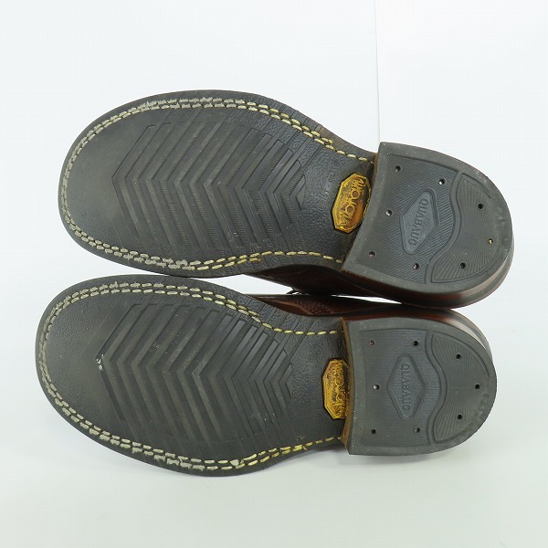 実際に弊社で買取させて頂いたWHITE'S BOOTS/ホワイツブーツ SEMI DRESS STRAIGHT TIP セミドレス ストレートチップ レースアップブーツ 2332C 7.5Eの画像 2枚目